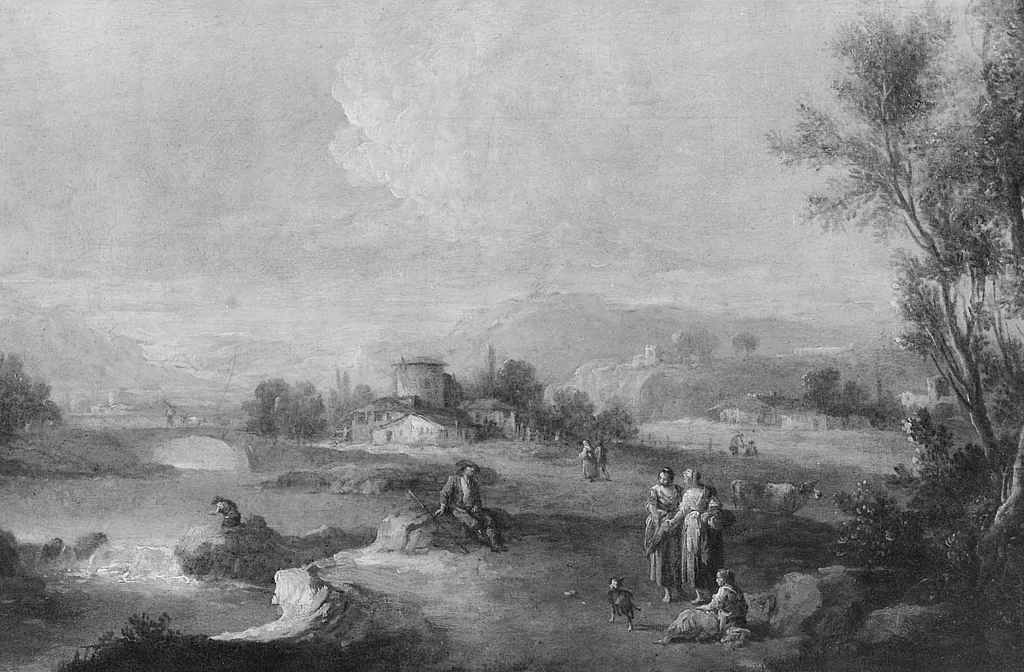 Paesaggio fluviale con figure - Museum of Fine Arts Boston